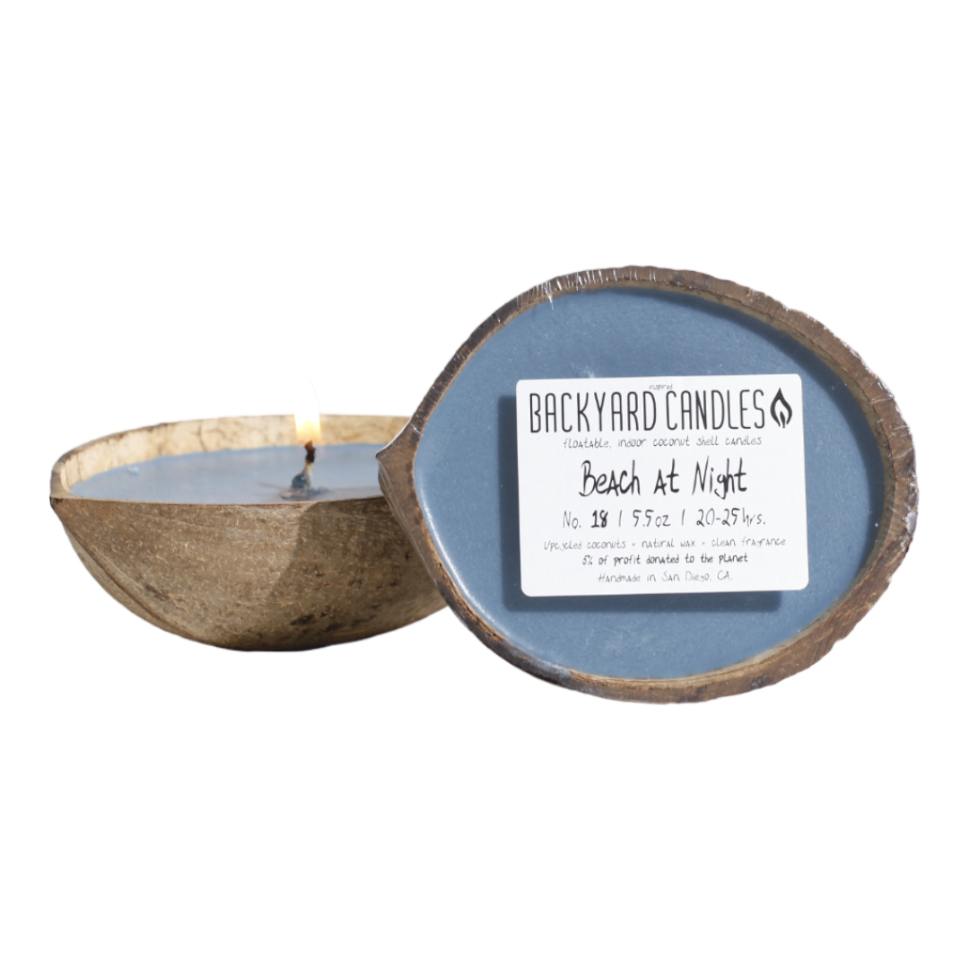 No. 18 | Beach At Night: White label / 5.5oz