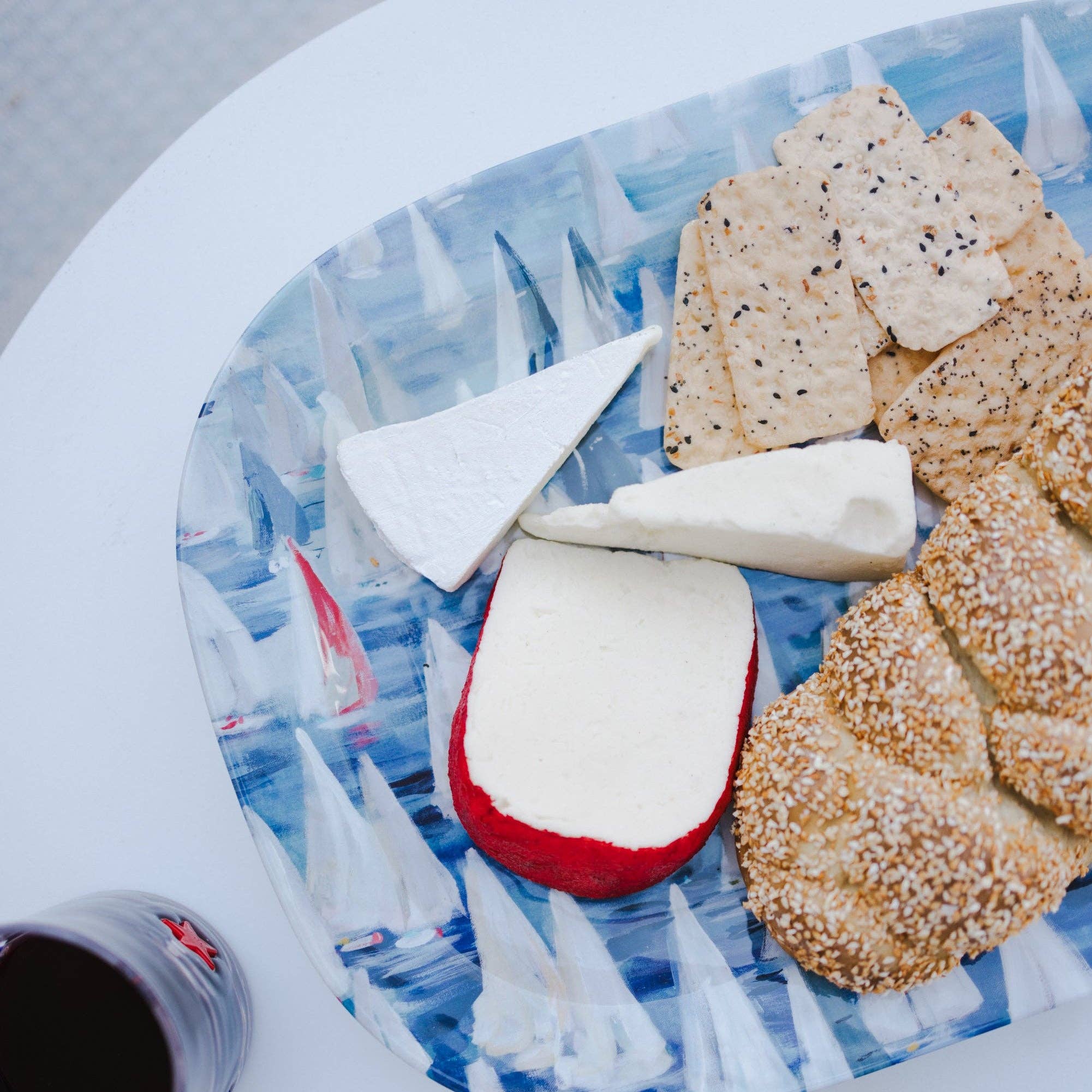 Melamine Platter - Race Day in Annapolis | Magothy Market