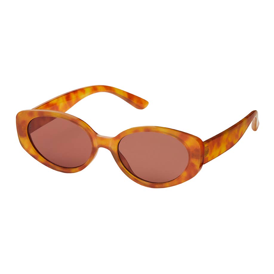 ROSE CAT EYE OVAL - Brown