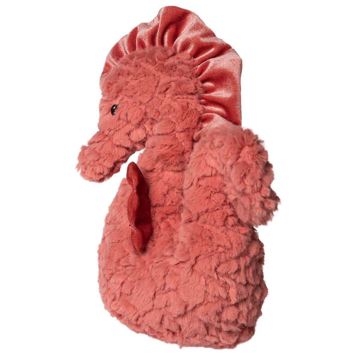 Putty Coral Seahorse - Soft Etched Fabric Plush Toy