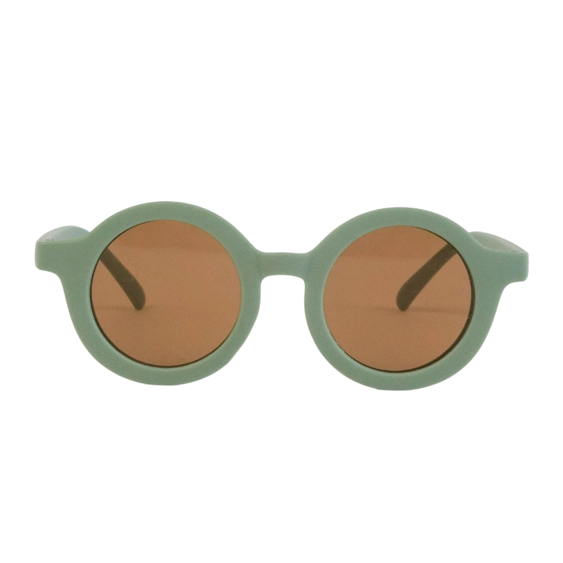 Kids Sunglasses: Cream Round