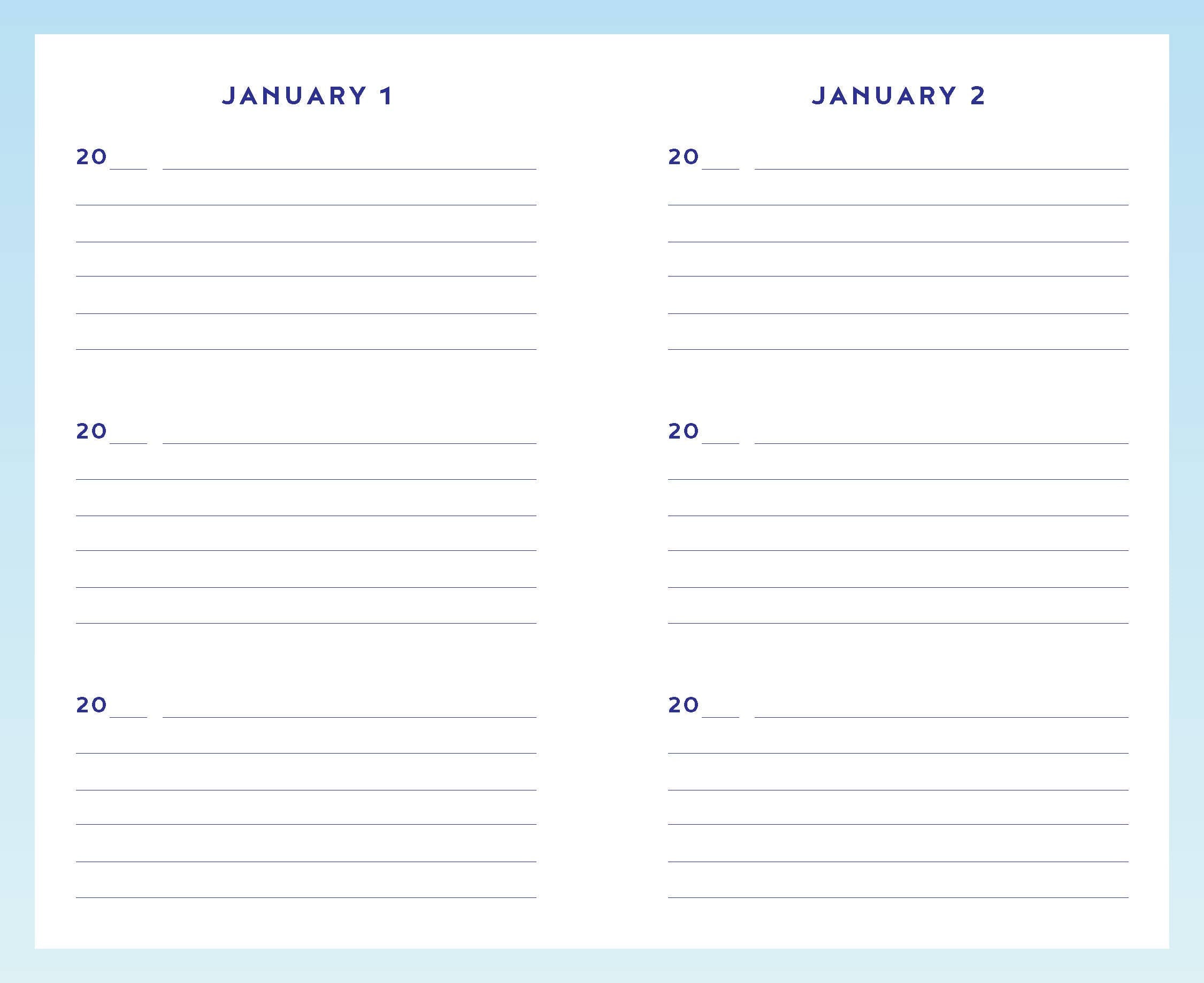 Gratitude One Line a Day Memory Book