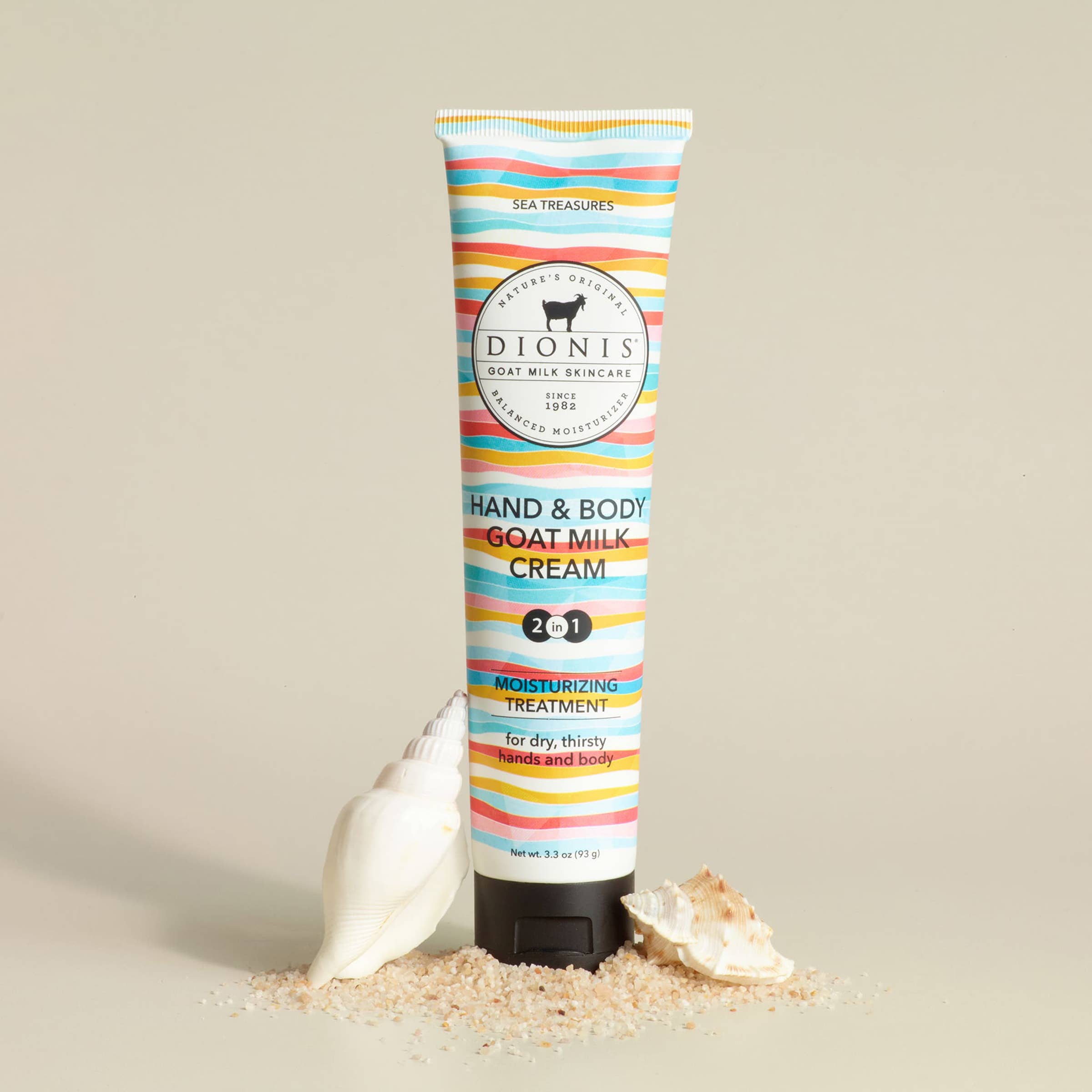 Dionis Sea Treasures Hand &amp; Body Goat Milk Cream