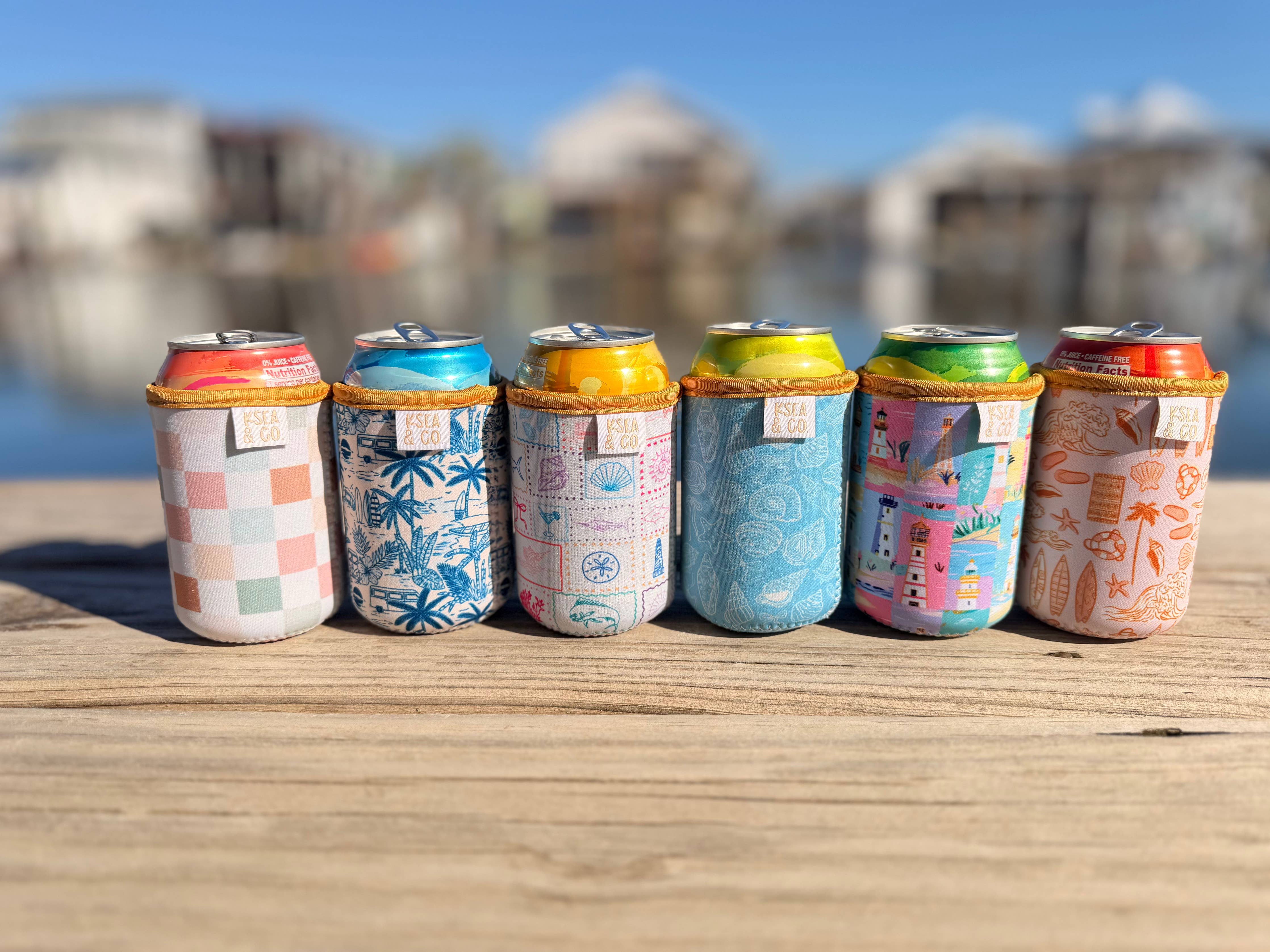 Can Sleeves - Pattern: 3 / Skinny 12 oz Cans