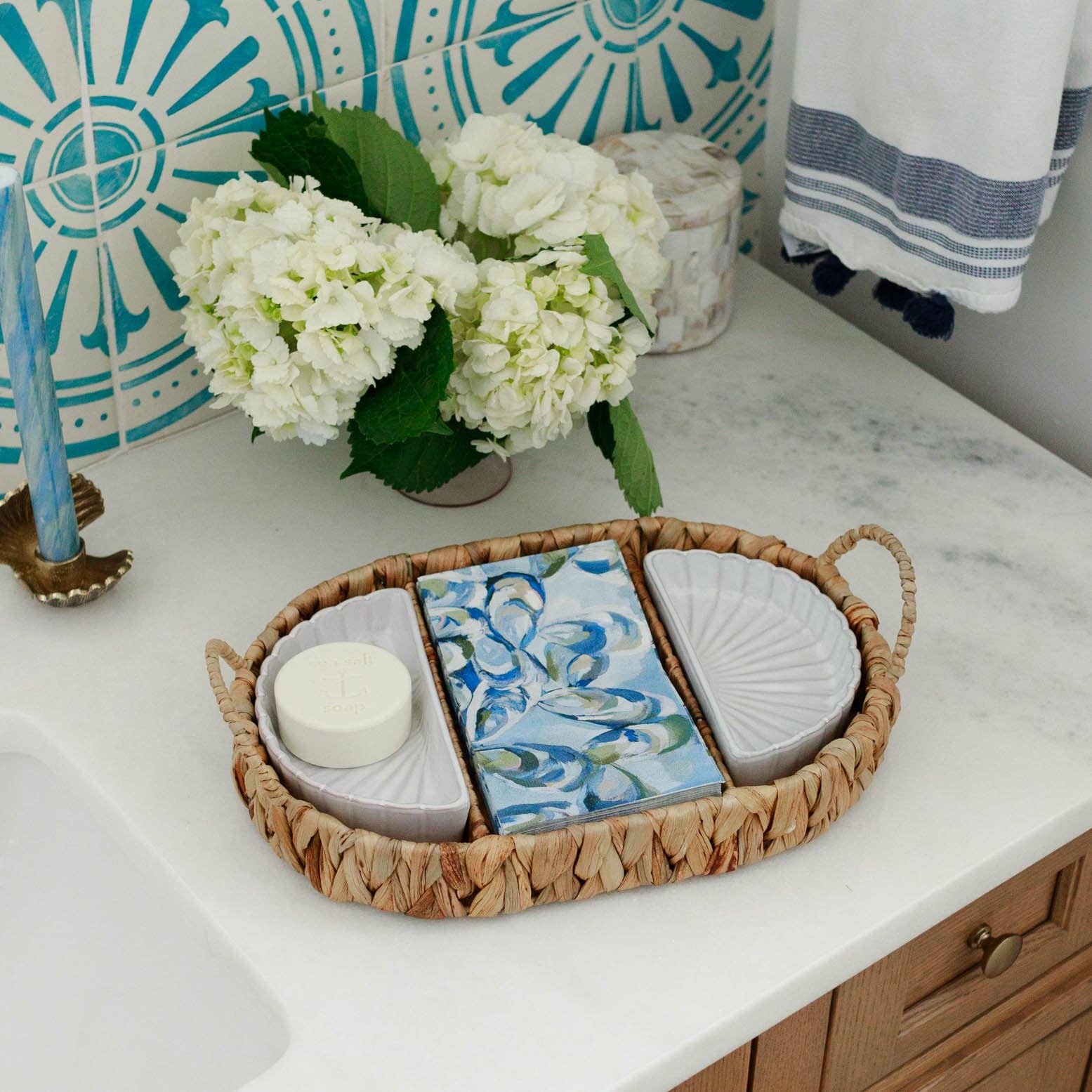 Guest Towel (Set of 12) - Atlantic Reef