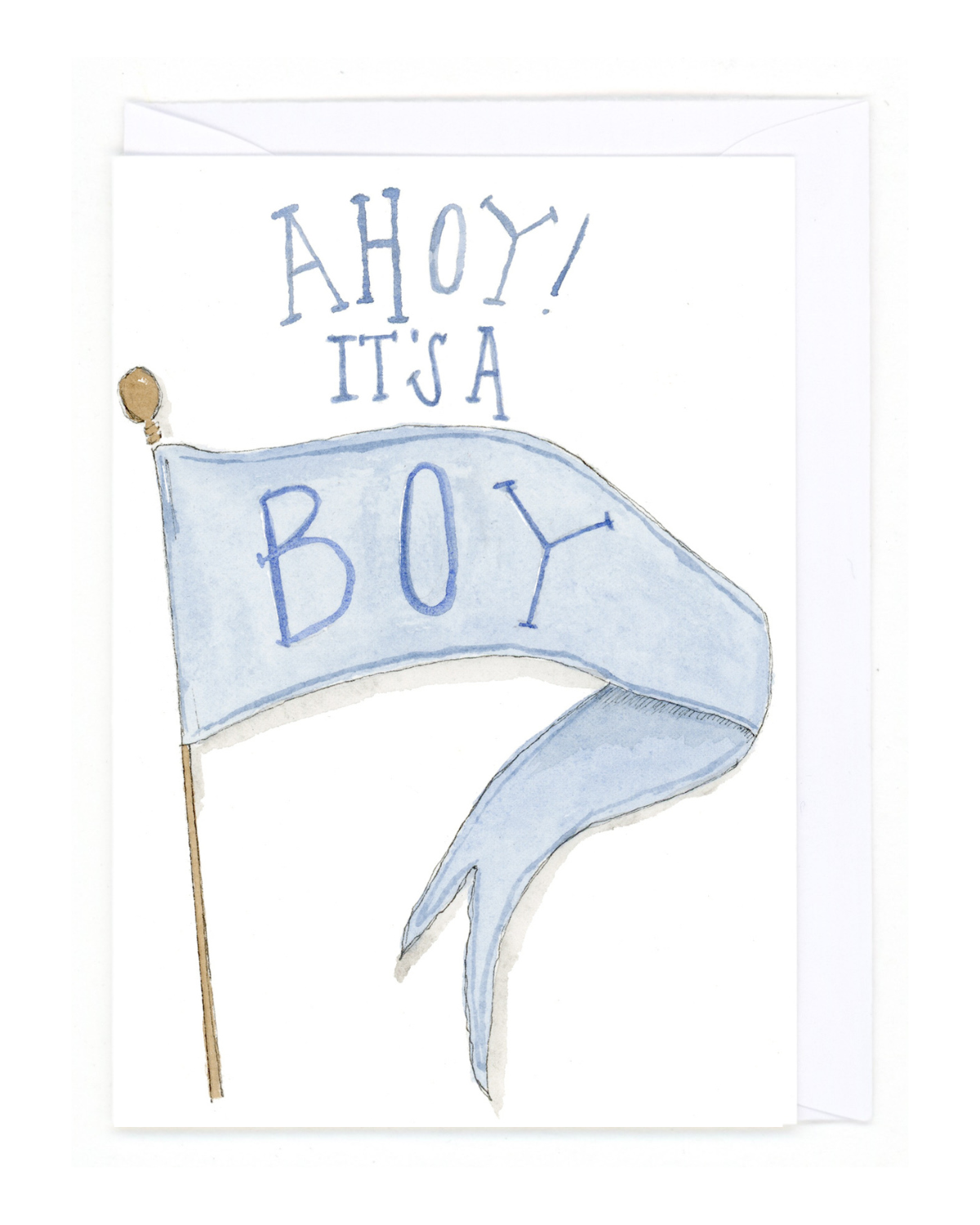Ahoy It's A Boy - Card