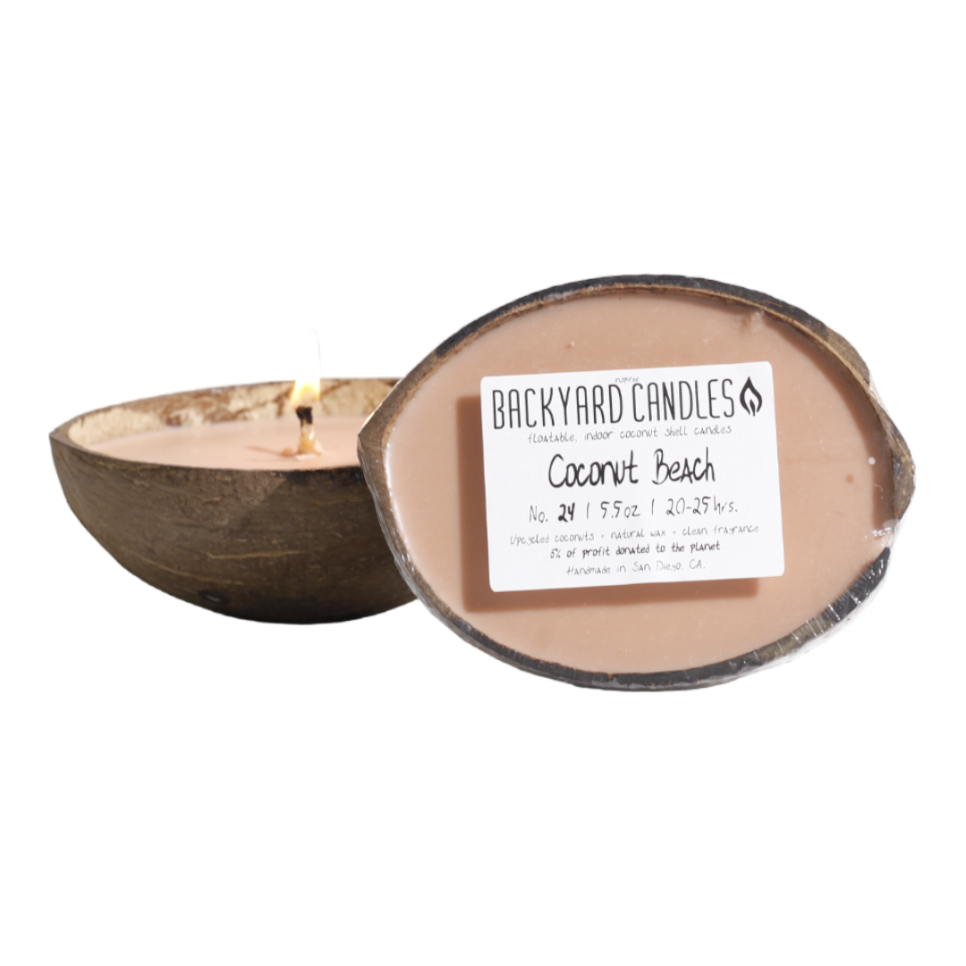 No. 24 | Coconut Beach: White label / 5.5oz