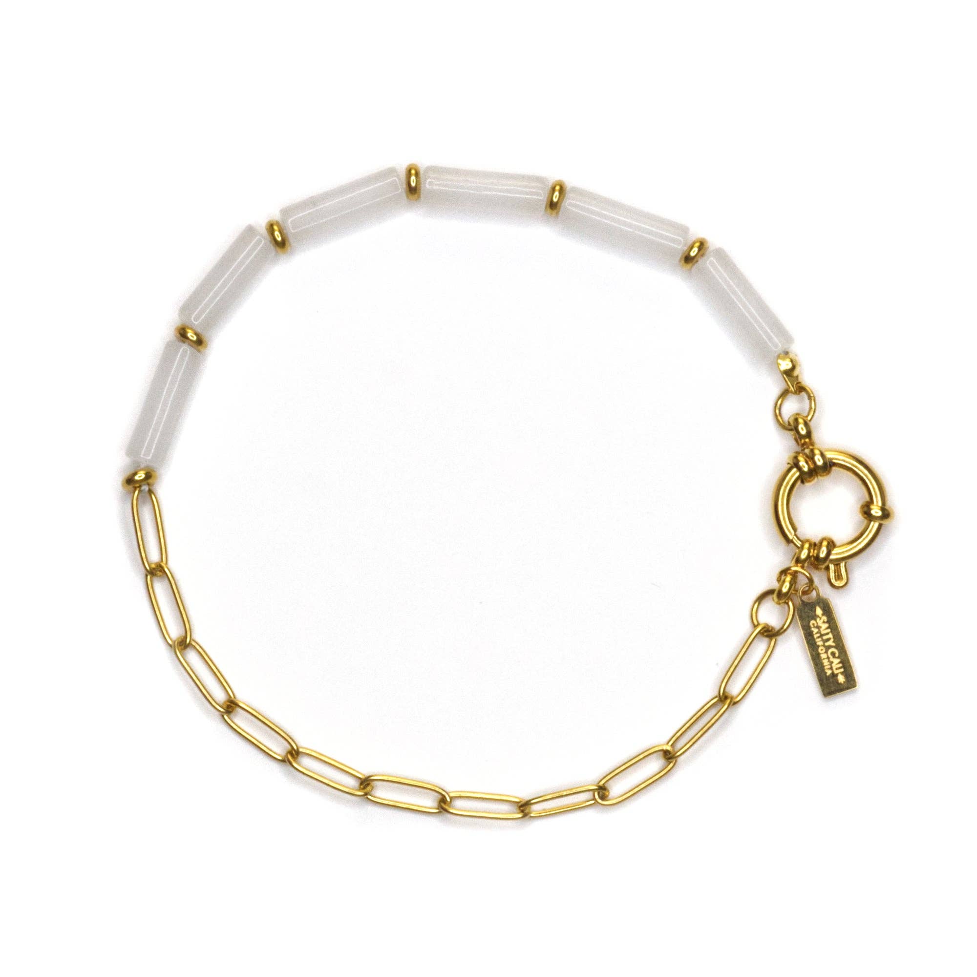 Marta Bracelet: White