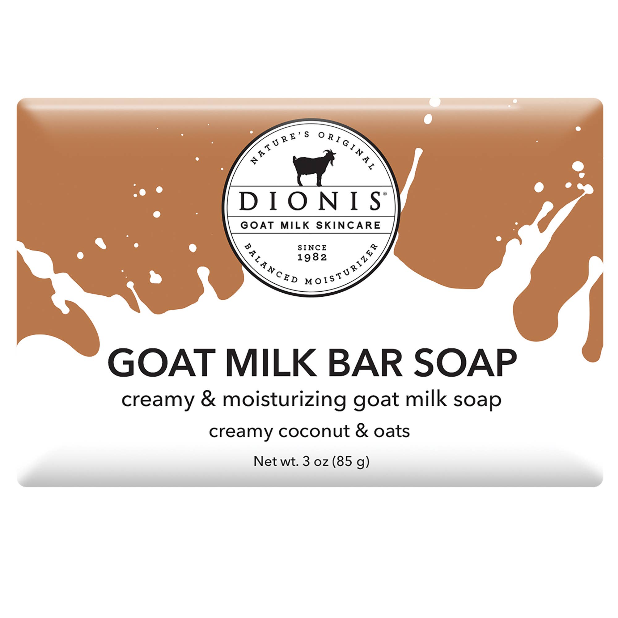 Dionis Creamy Coconut &amp; Oats Goat Milk Bar Soap