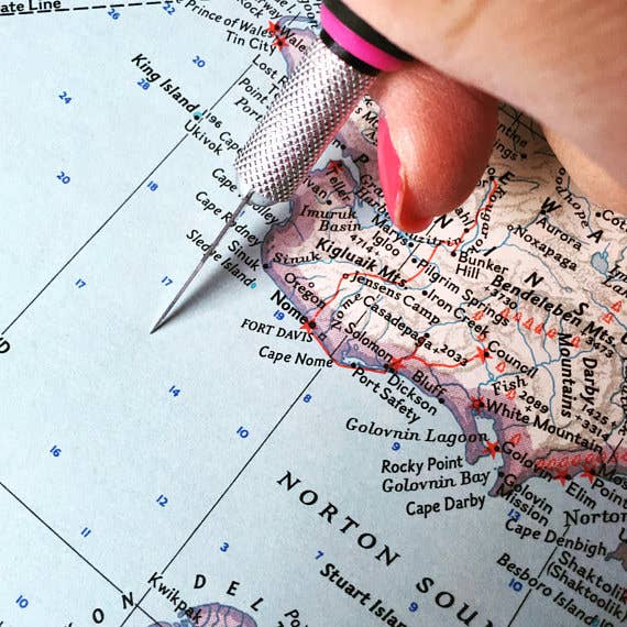Chesapeake Bay Map Cutting Board Charcuterie Cheese Board: Large