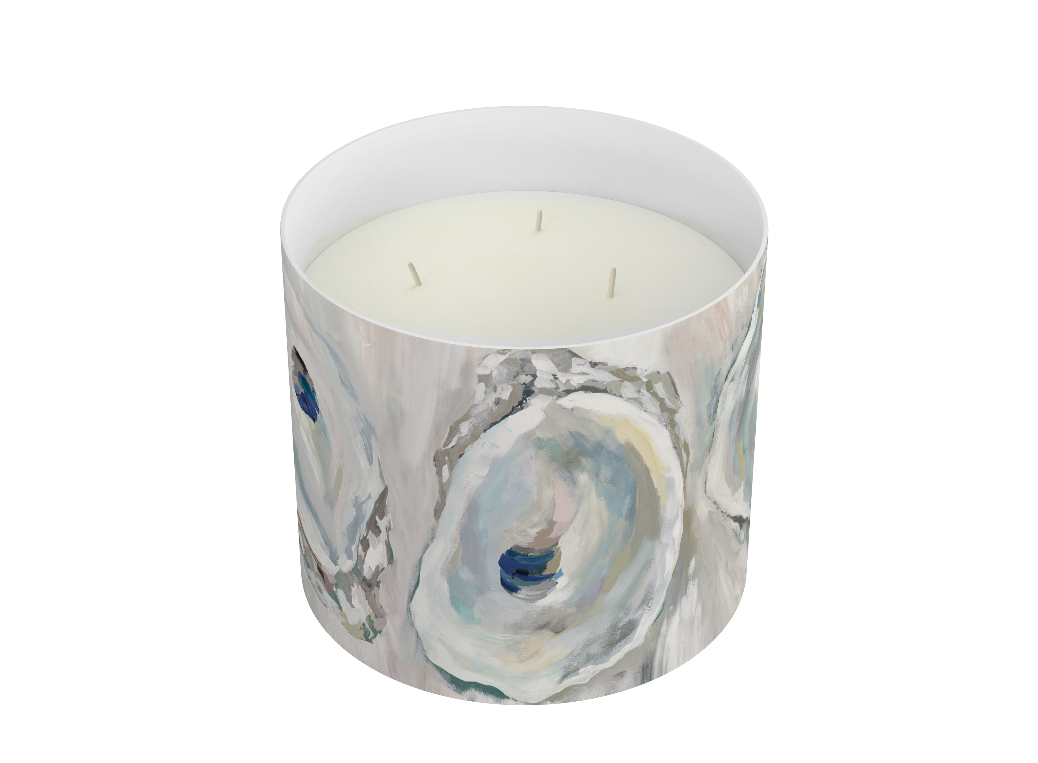 Kim Hovell Collection - Opal Shell 3-Wick Candle