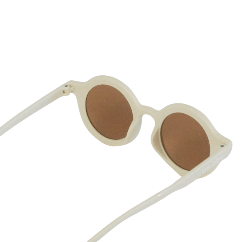 Kids Sunglasses: Cream Round