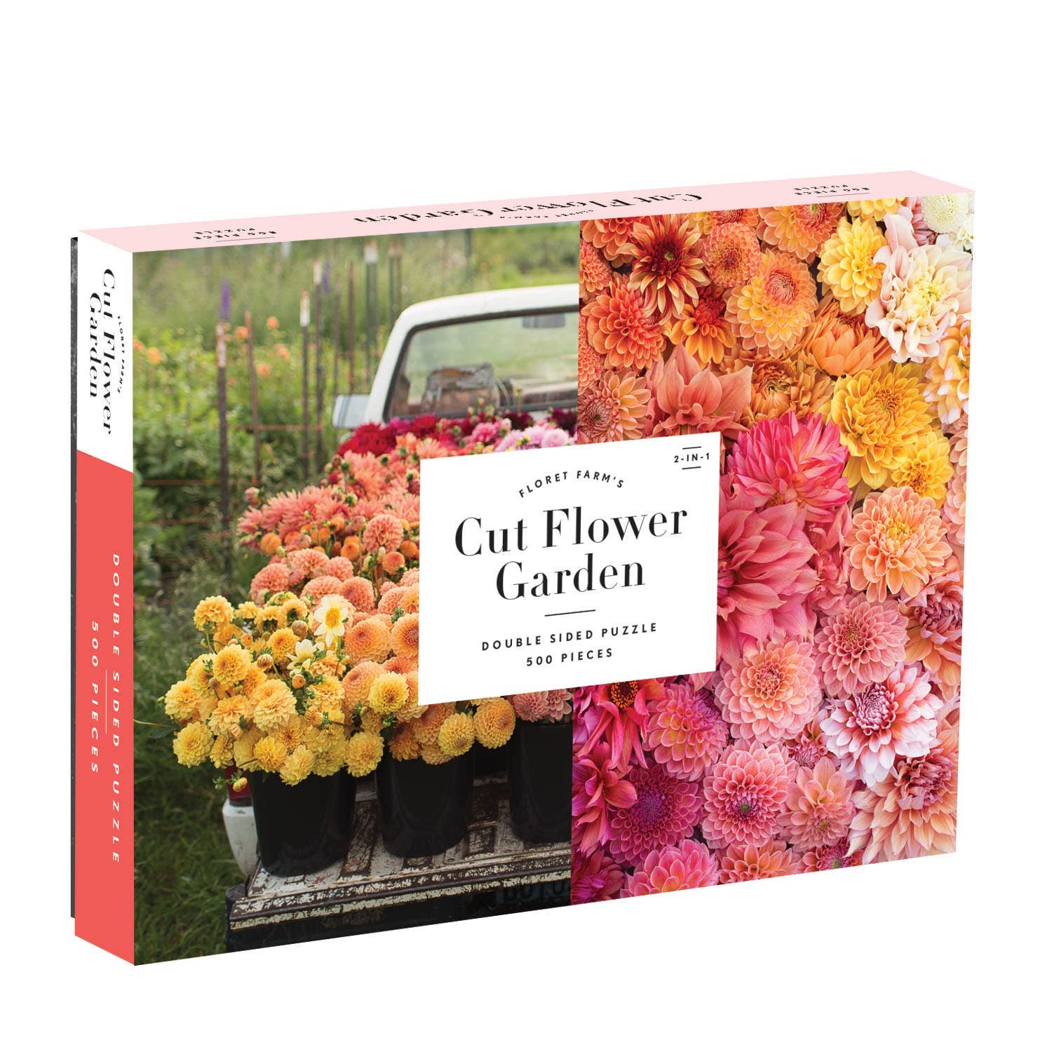 Floret Farm&#39;s Cut Flower Garden 2-Sided 500 Piece Puzzle