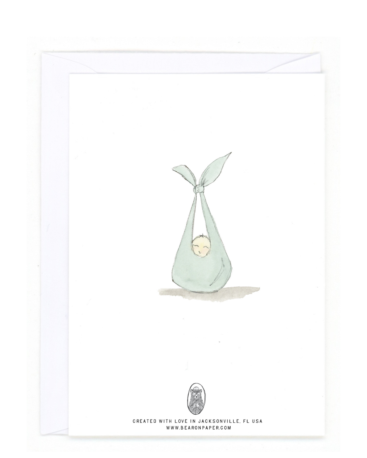 Stork Delivery - New Baby Card