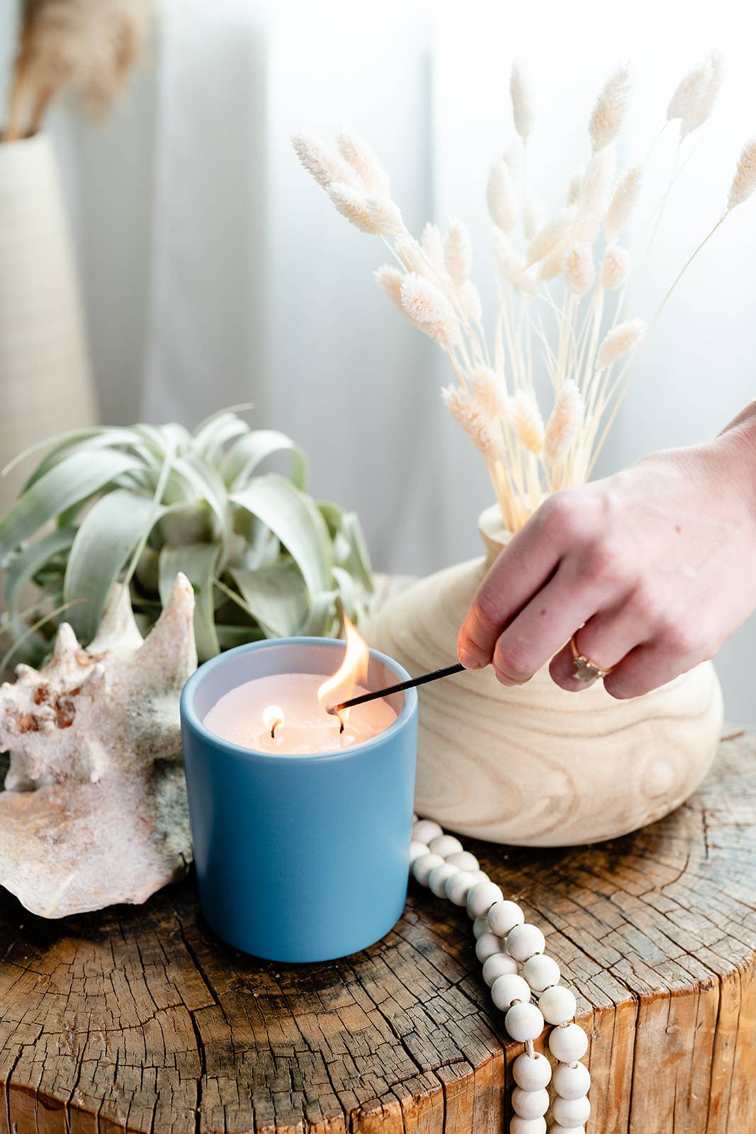 Earth &amp; Ember 13 oz Candle: Coastal Cedarwood