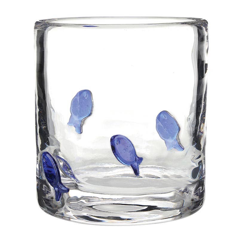 DOF Icon Glass - Fish: 16 oz