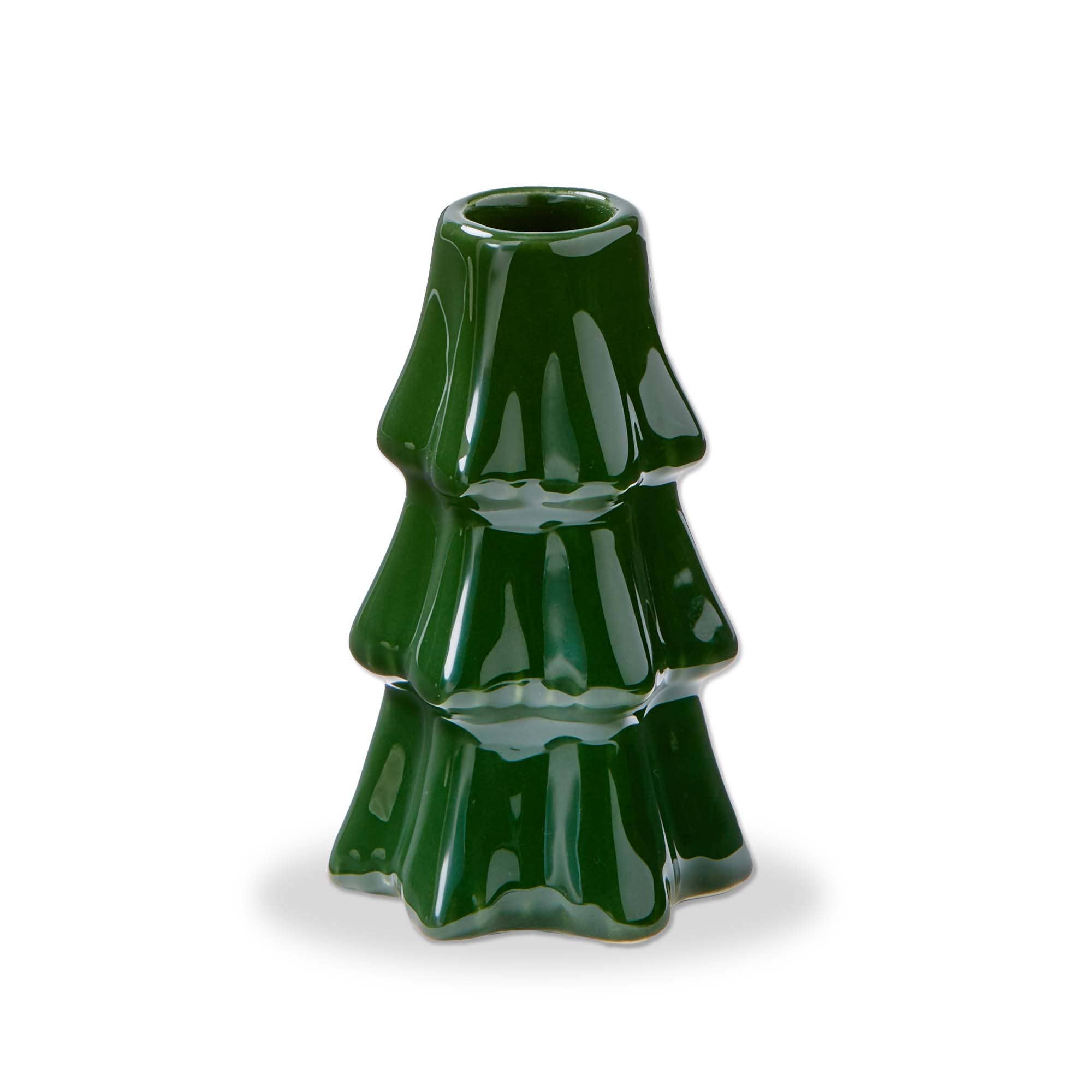 Christmas Pine Tree Taper Holder Large