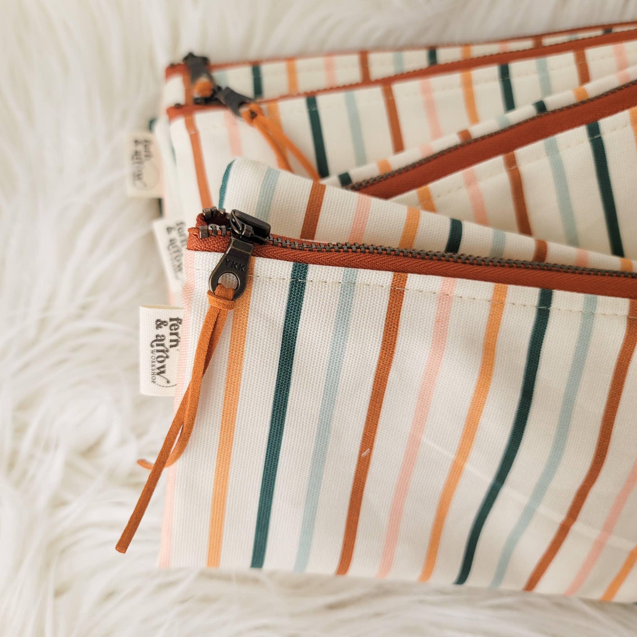 Water Resistant PUL Wet / Dry Bag - Juliette Stripe