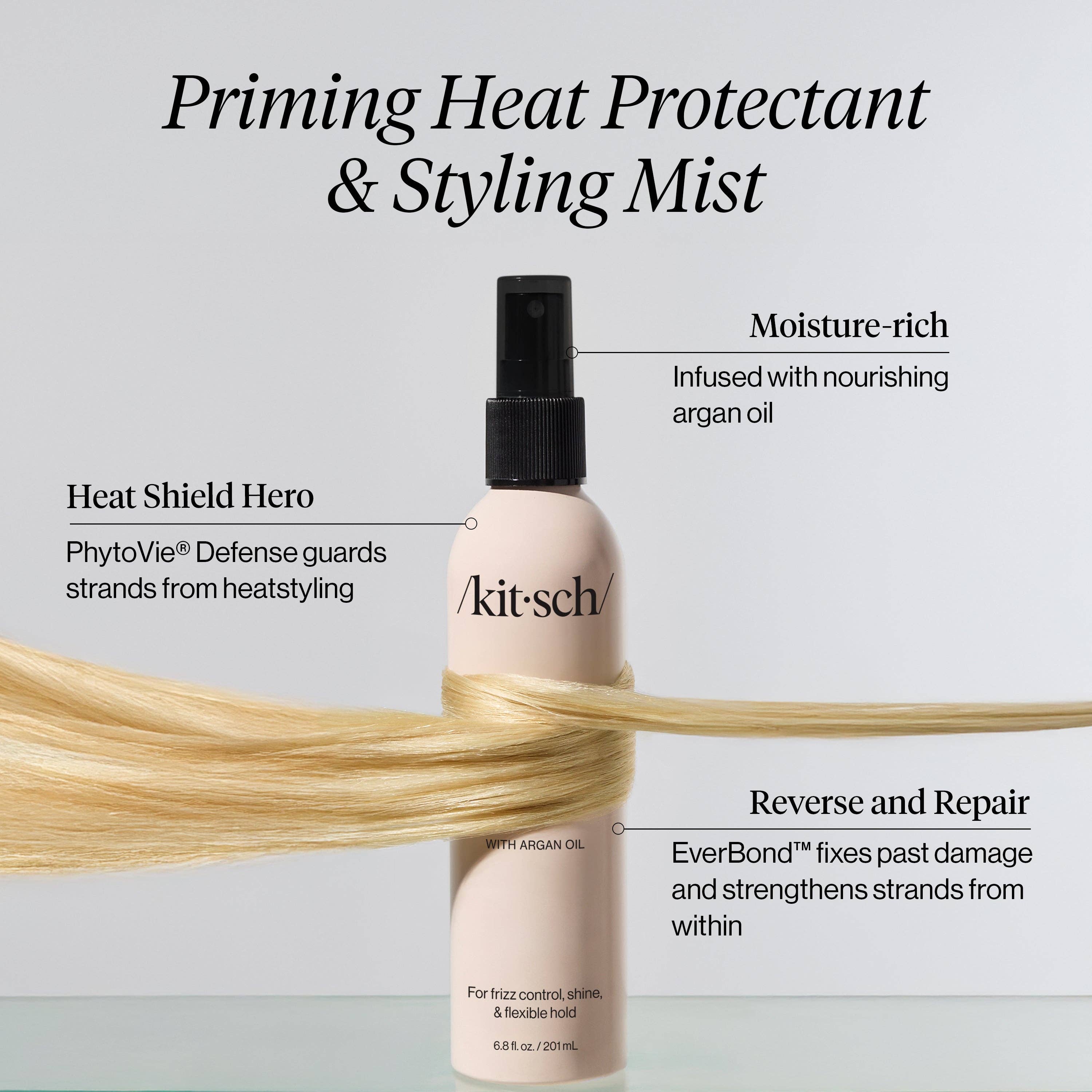 Pirming Argan Oil Heat Protectant &amp; Styling Mist