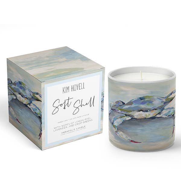 Kim Hovell Collection - Soft Shell Crab Boxed Candle