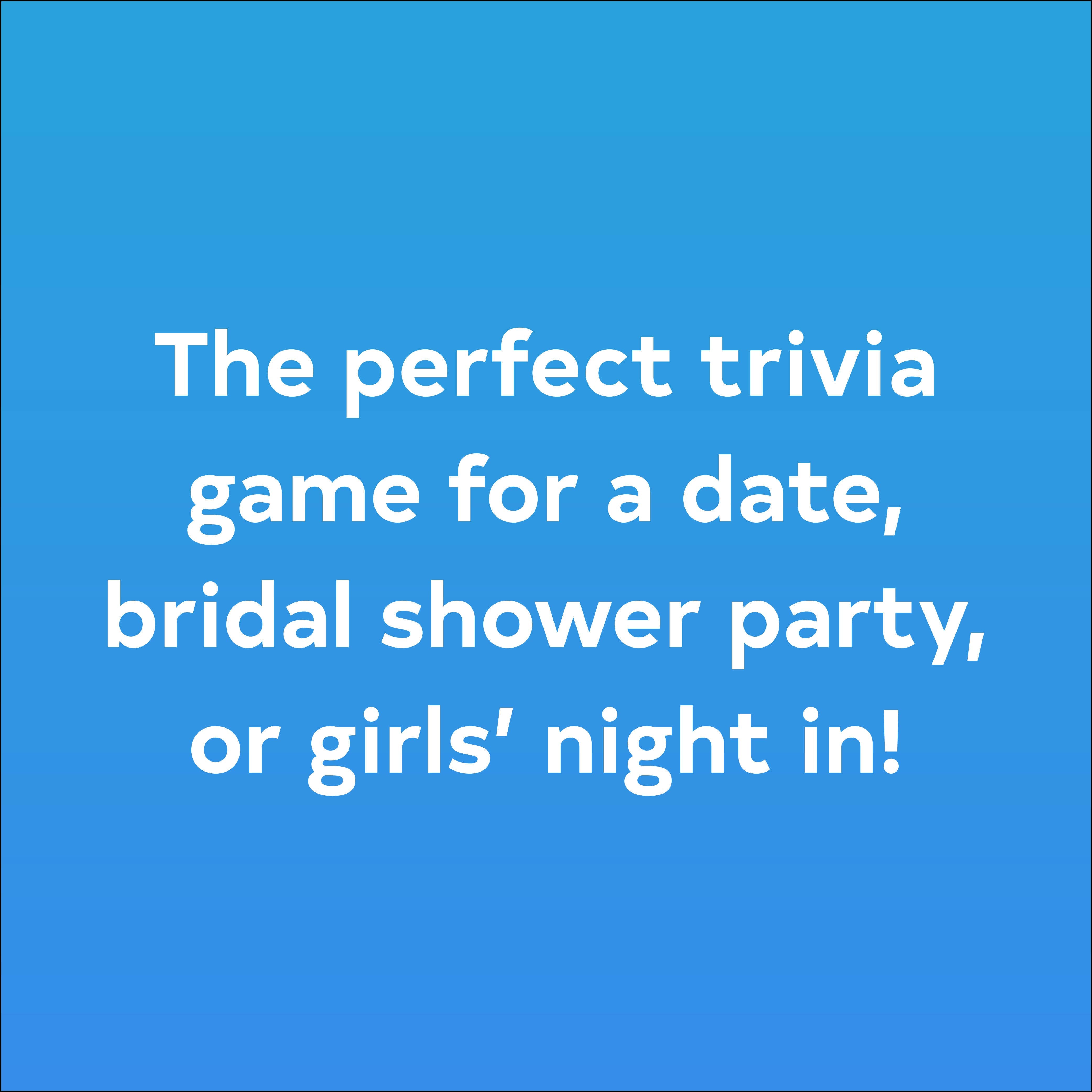 Love Trivia Card Game