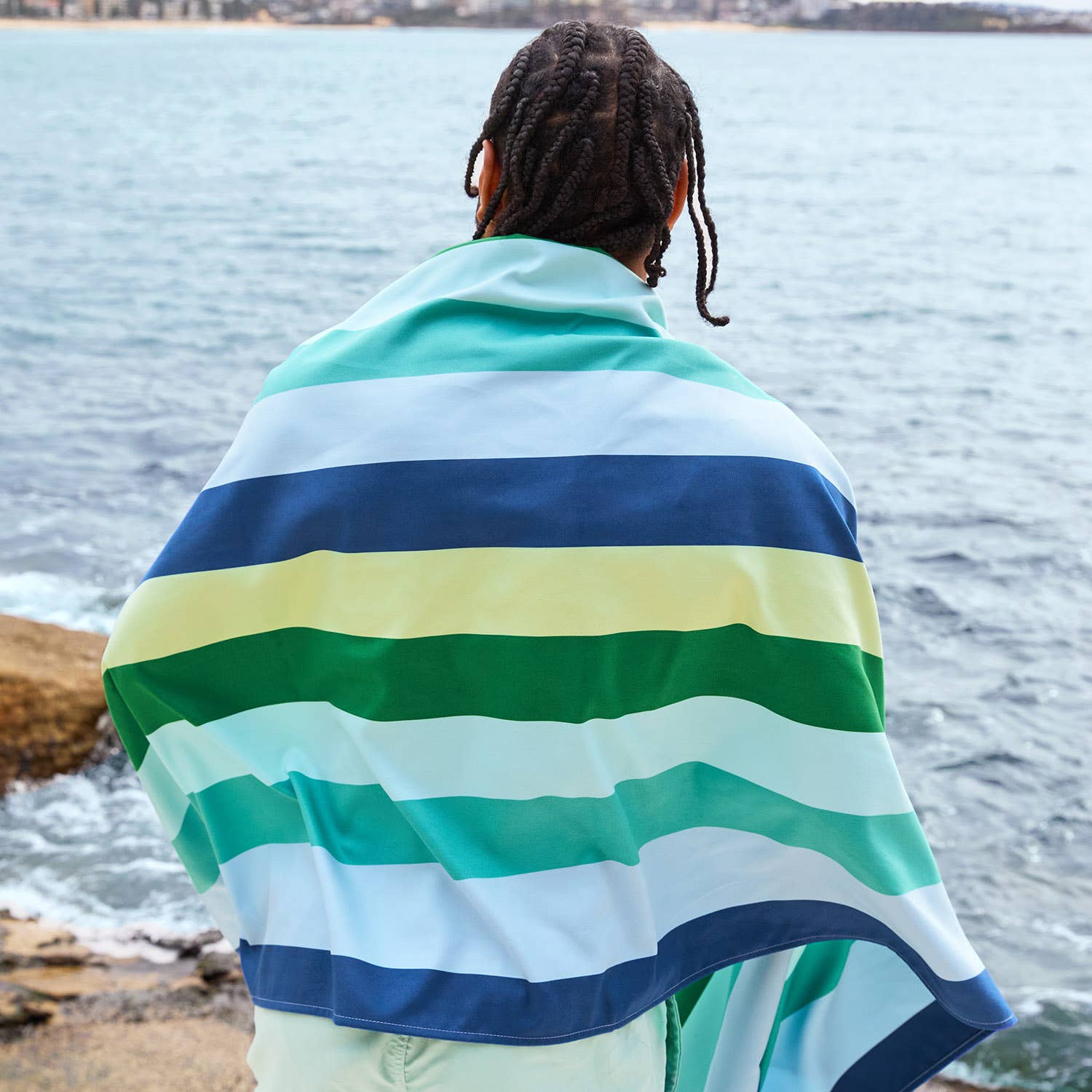 Dock & Bay Quick Dry Towels - Summer - Cool Lagoon: Large (160x90cm)