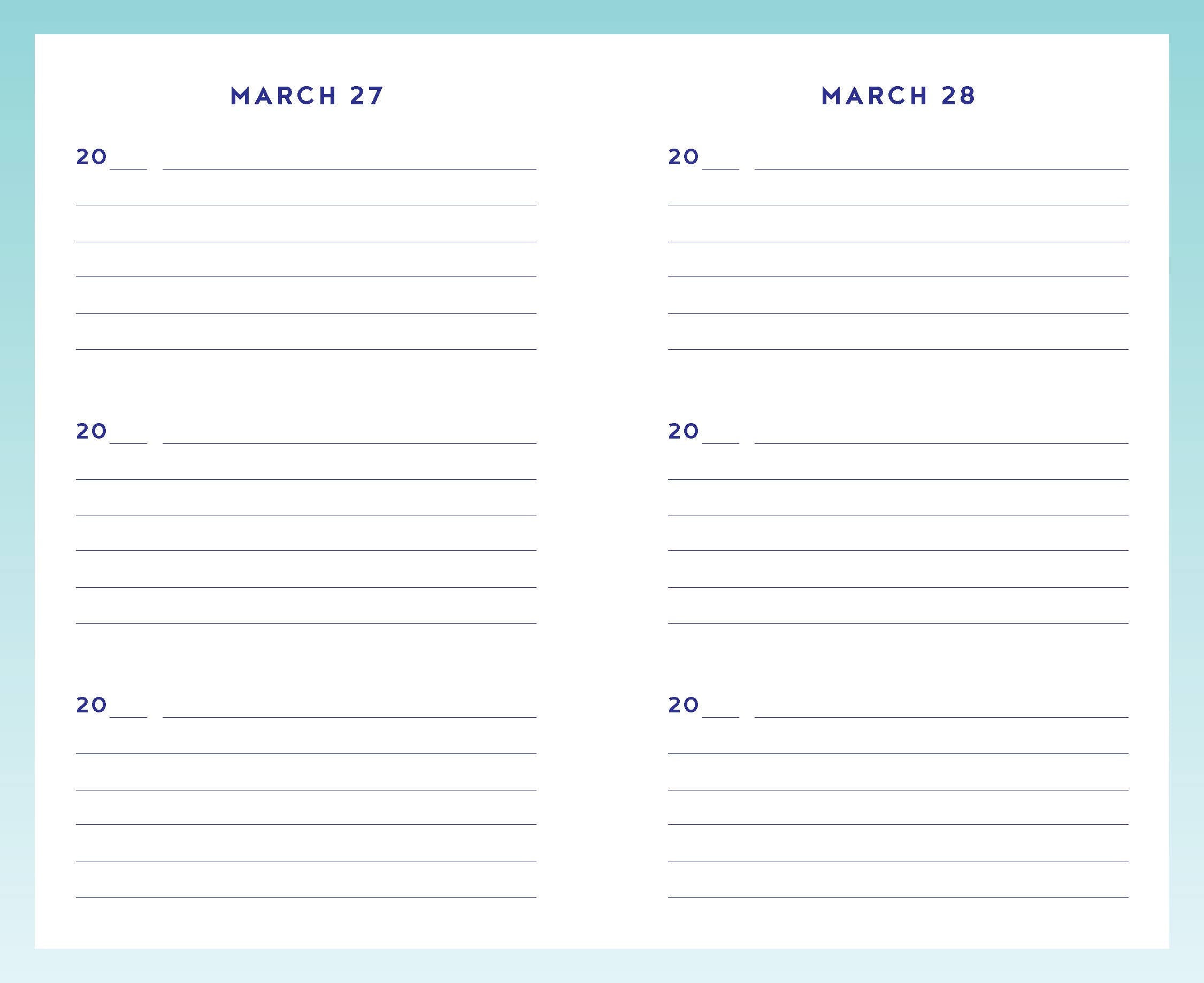 Gratitude One Line a Day Memory Book