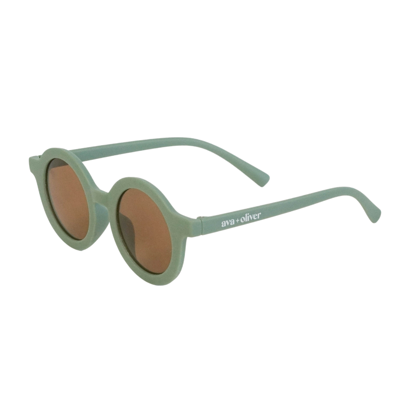 Kids Sunglasses: Cream Flower