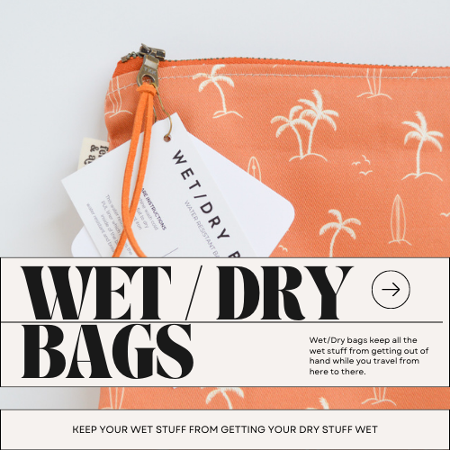 Palms Water Resistant PUL Wet / Dry Bag