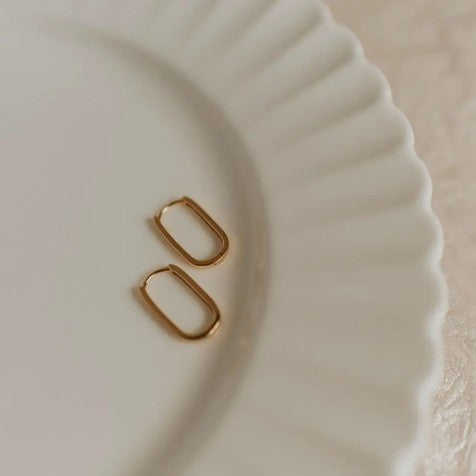 Avery Gold Hoops
