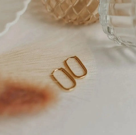 Avery Gold Hoops