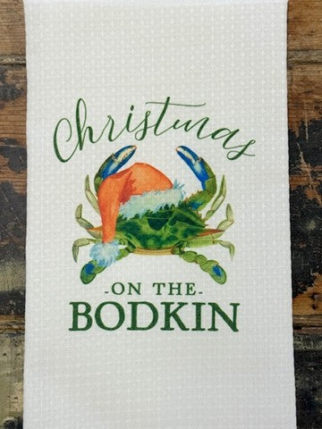 Christmas on the Bodkin - Tea Towel