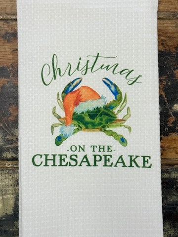 Christmas on the Chesapeake - Tea Towel