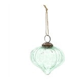 Green Glass Ball Ornament