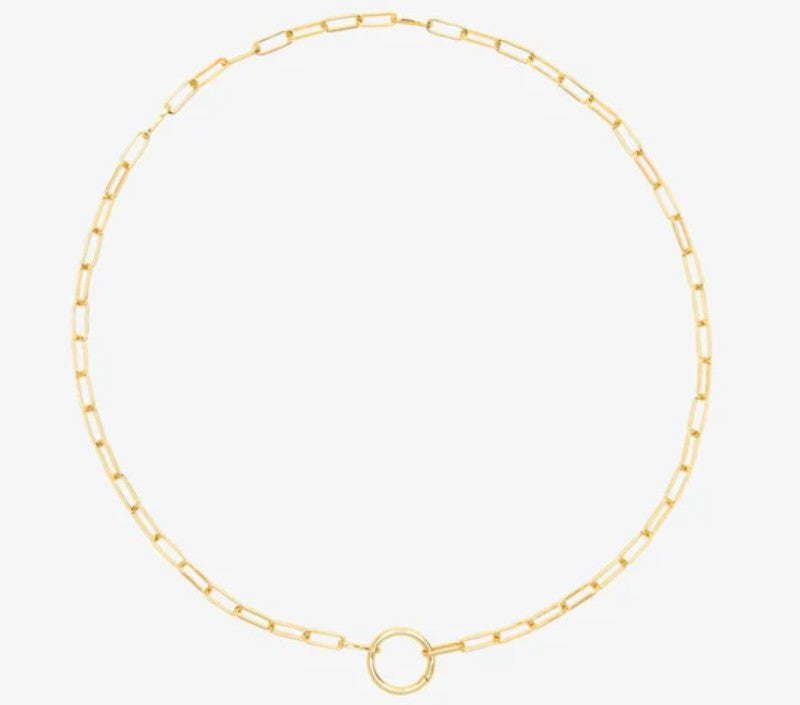 Harper Round Charm Chain Choker - Coastal Jewelry | Magothy Market