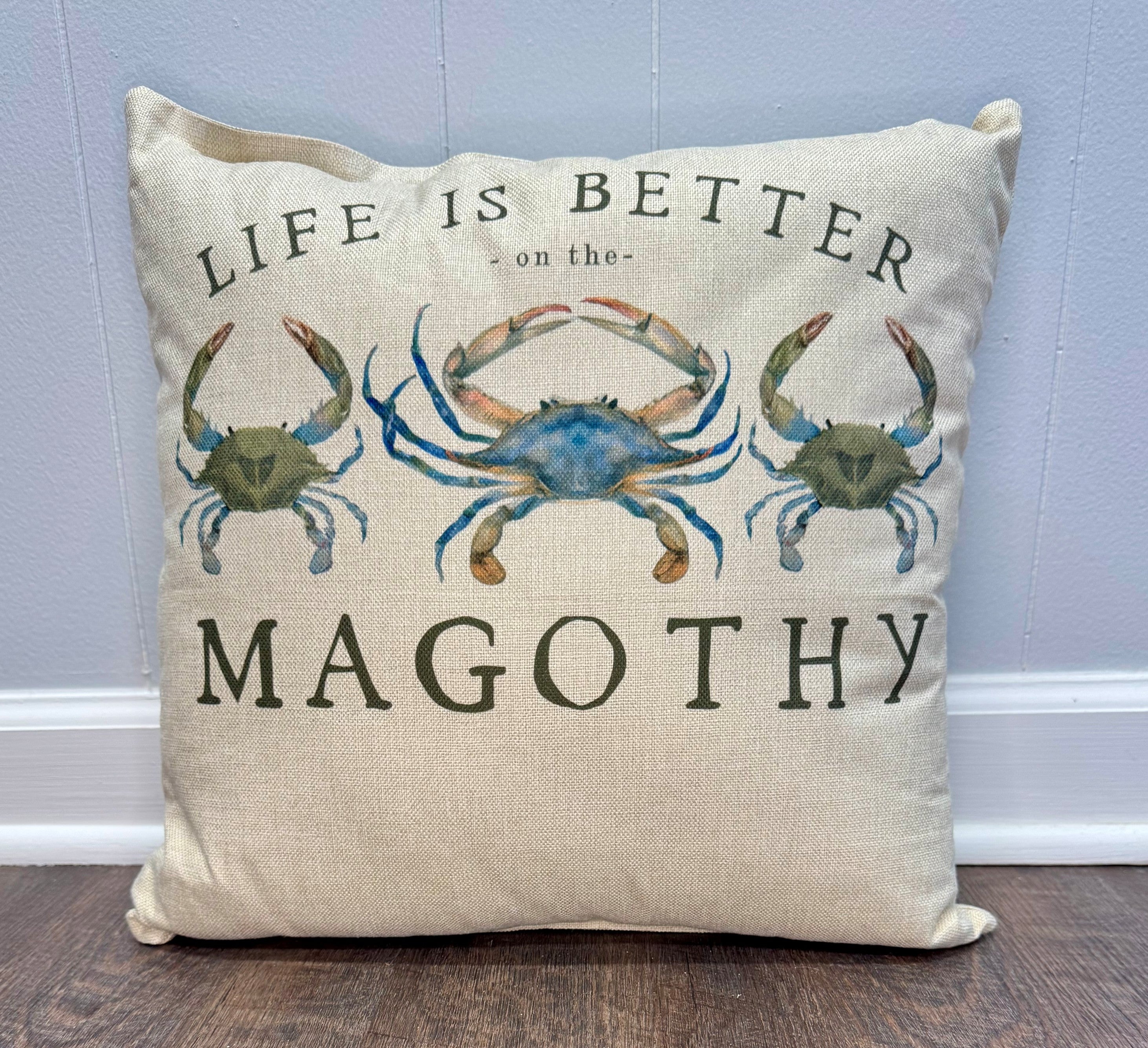 Life is Better on the Magothy Pillow