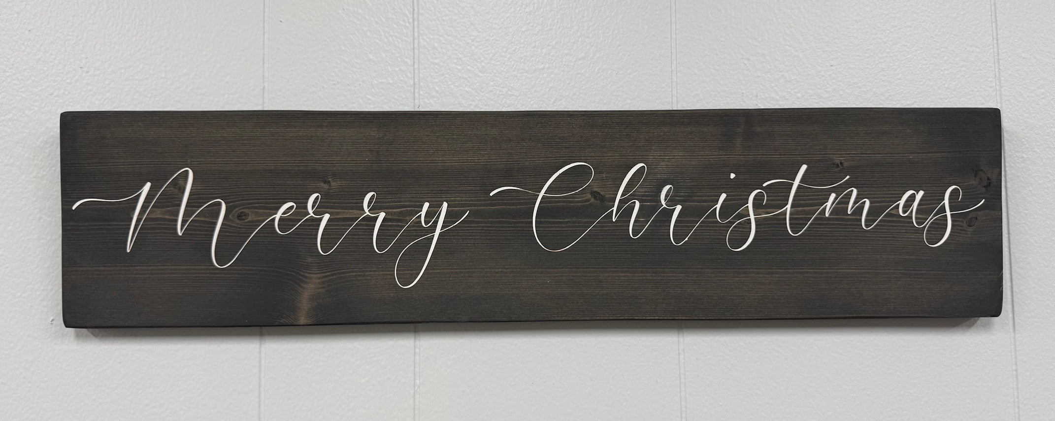 Merry Christmas 6 x 24 Sign