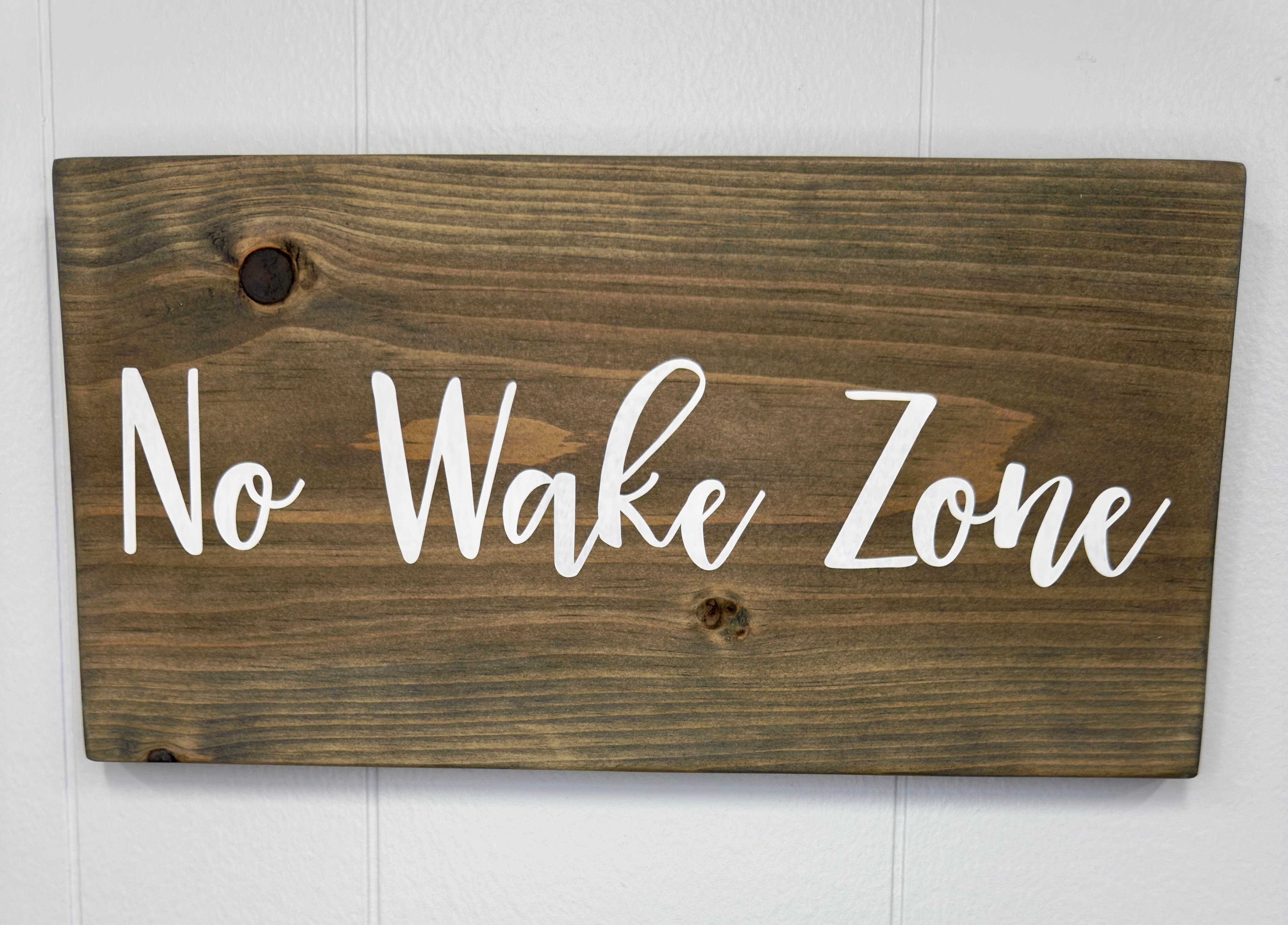 No Wake Zone 8 x 14 Sign