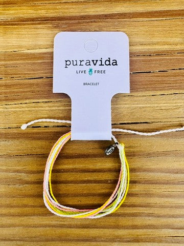 Bright Original Bracelet - Yellow, Green, Pink and White - Coastal Jewelry | Magothy Market