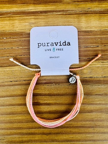 Bright Original Bracelet - Pink, Orange, Yellow and White - Coastal Jewelry | Magothy Market
