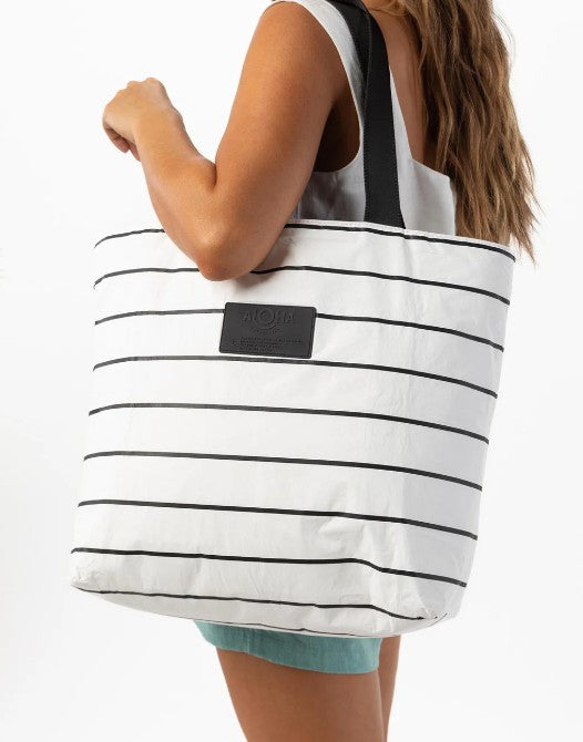 Aloha Collection Pinstripe Day Tripper - Black/White