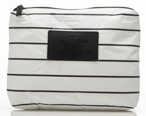 Aloha Collection Pinstripe Small - Black/White
