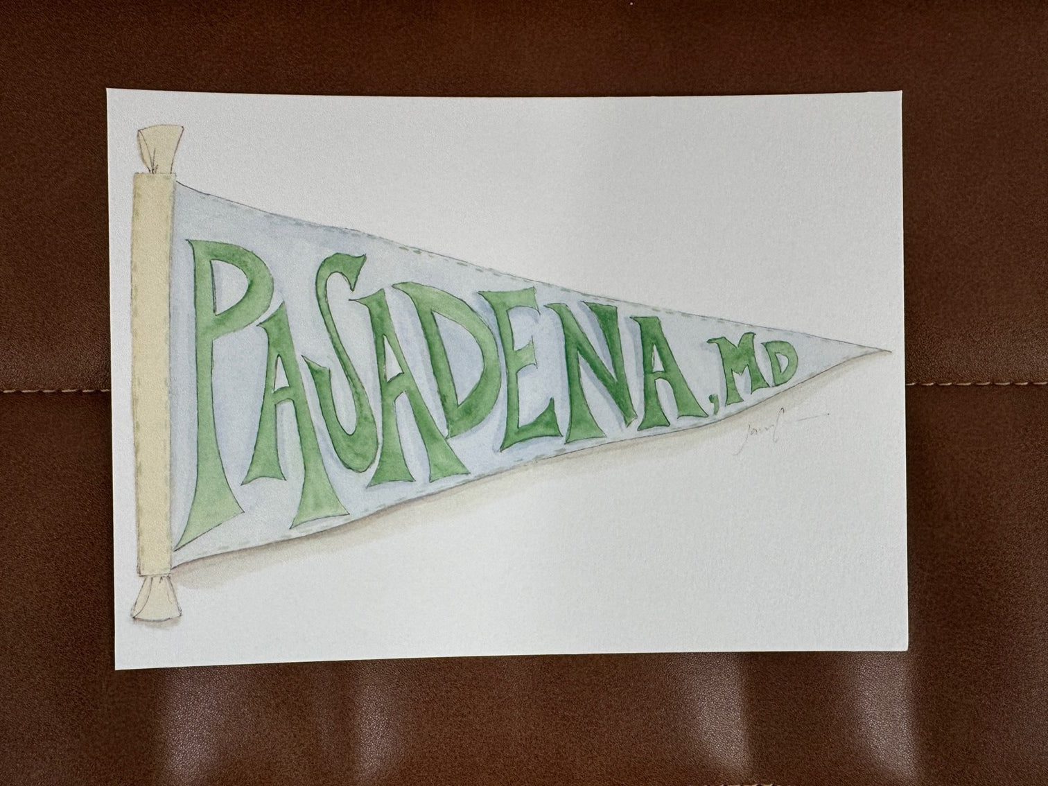 Pasadena MD Postcard