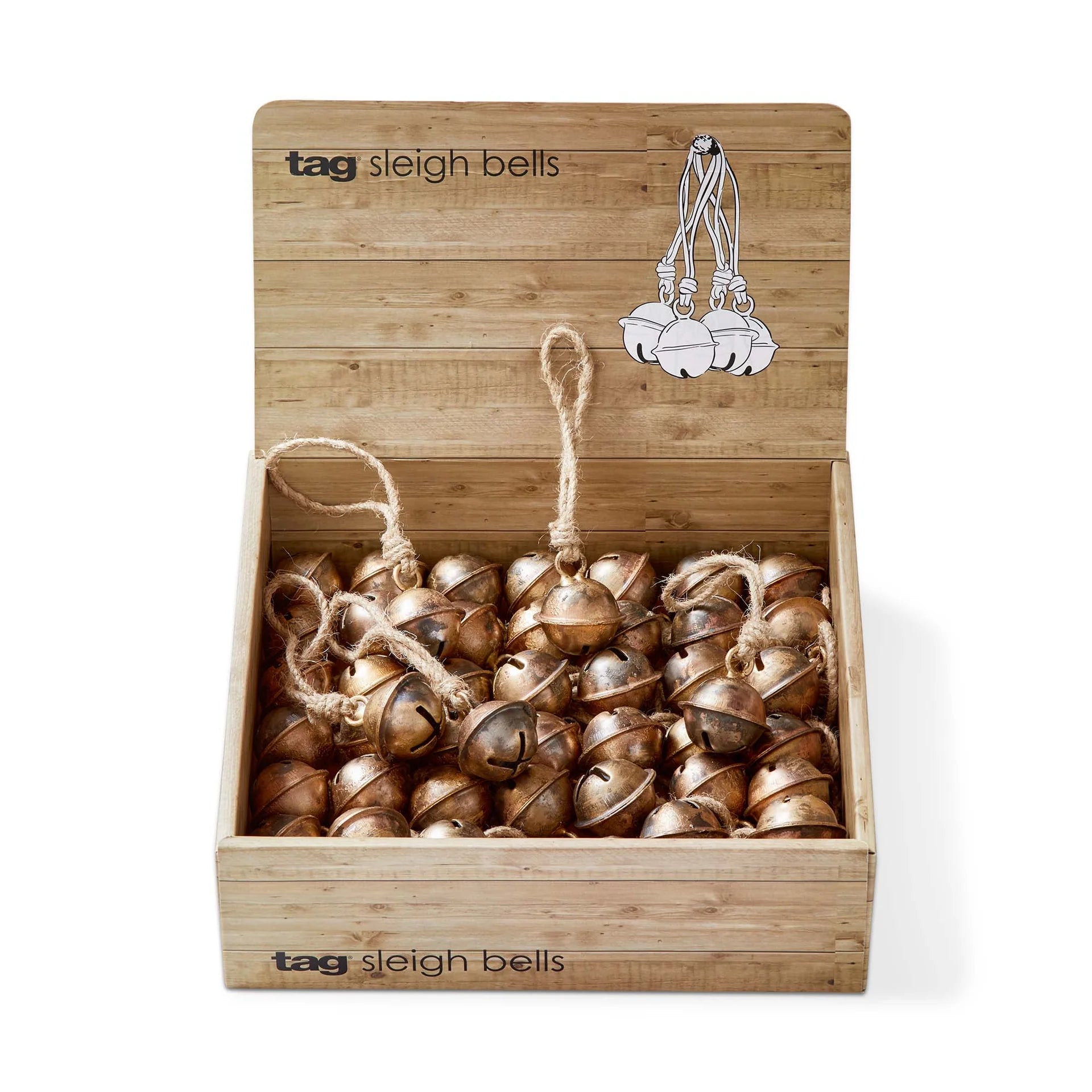 Mini Sleigh Hanging Bell Assortment