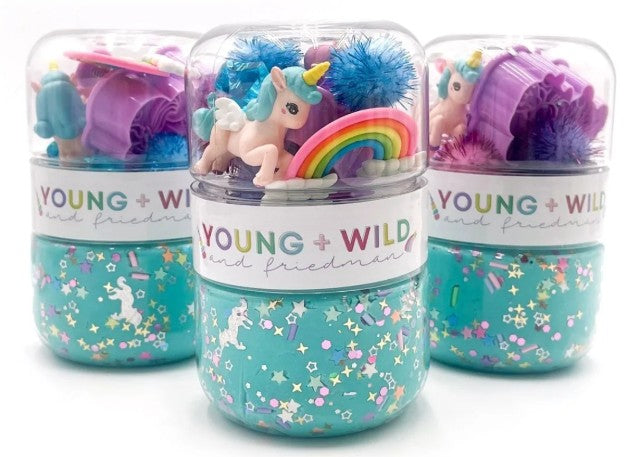 Grab &amp; Go Dough Jar - Unicorn