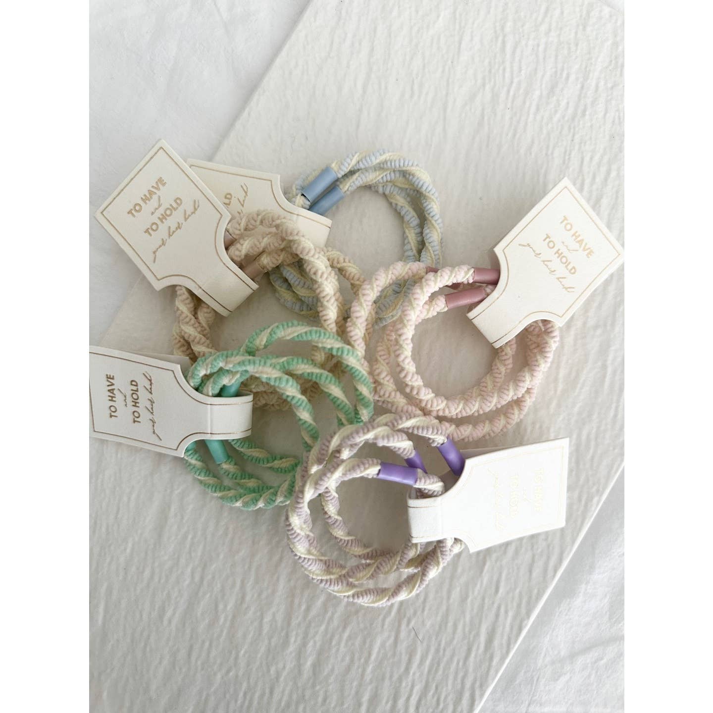 Assorted Thin Hair Ties : Assorted / ONE SIZE