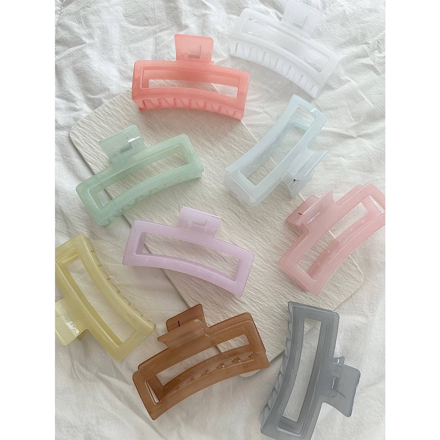 Jumbo Jelly Assorted Clips - FONDA JELLY: Assorted / ONE SIZE