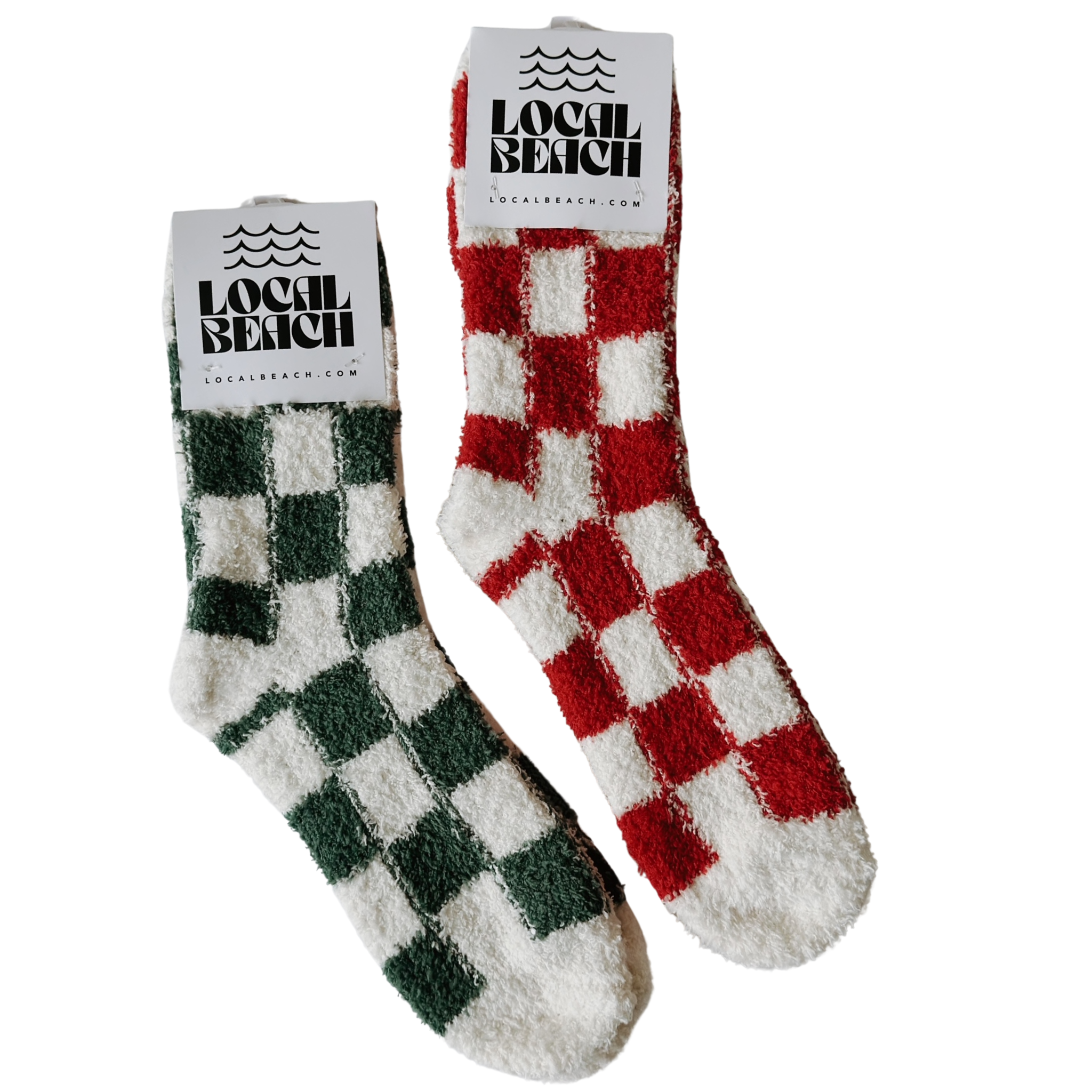 Holiday Checker Local Beach Cozy Socks