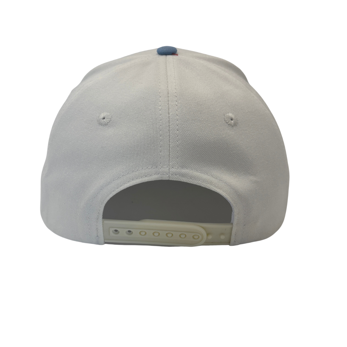 How Lucky are We Cotton Twill Hat: Ocean Blue/Natural