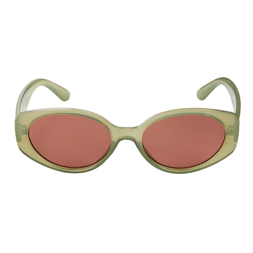 ROSE CAT EYE OVAL - Green